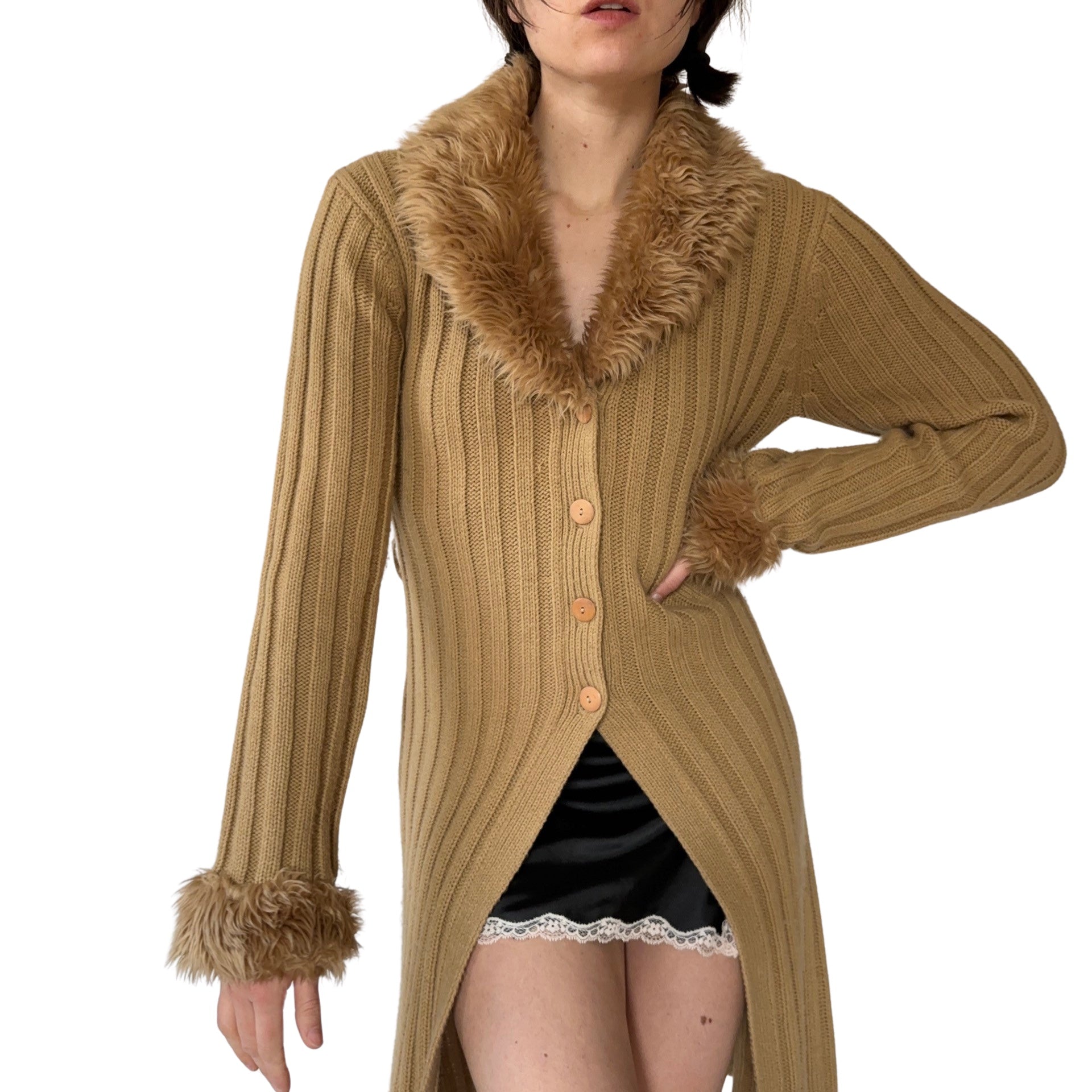 Y2K Penny Lane Cardigan (M)