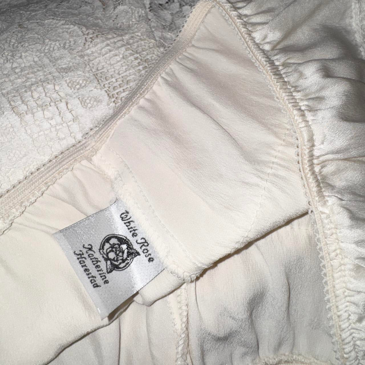 Vintage Silk & Lace Bloomer Shorts (S)