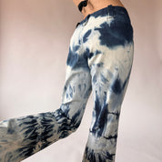 70s Custom Tie Dye Jeans (S)