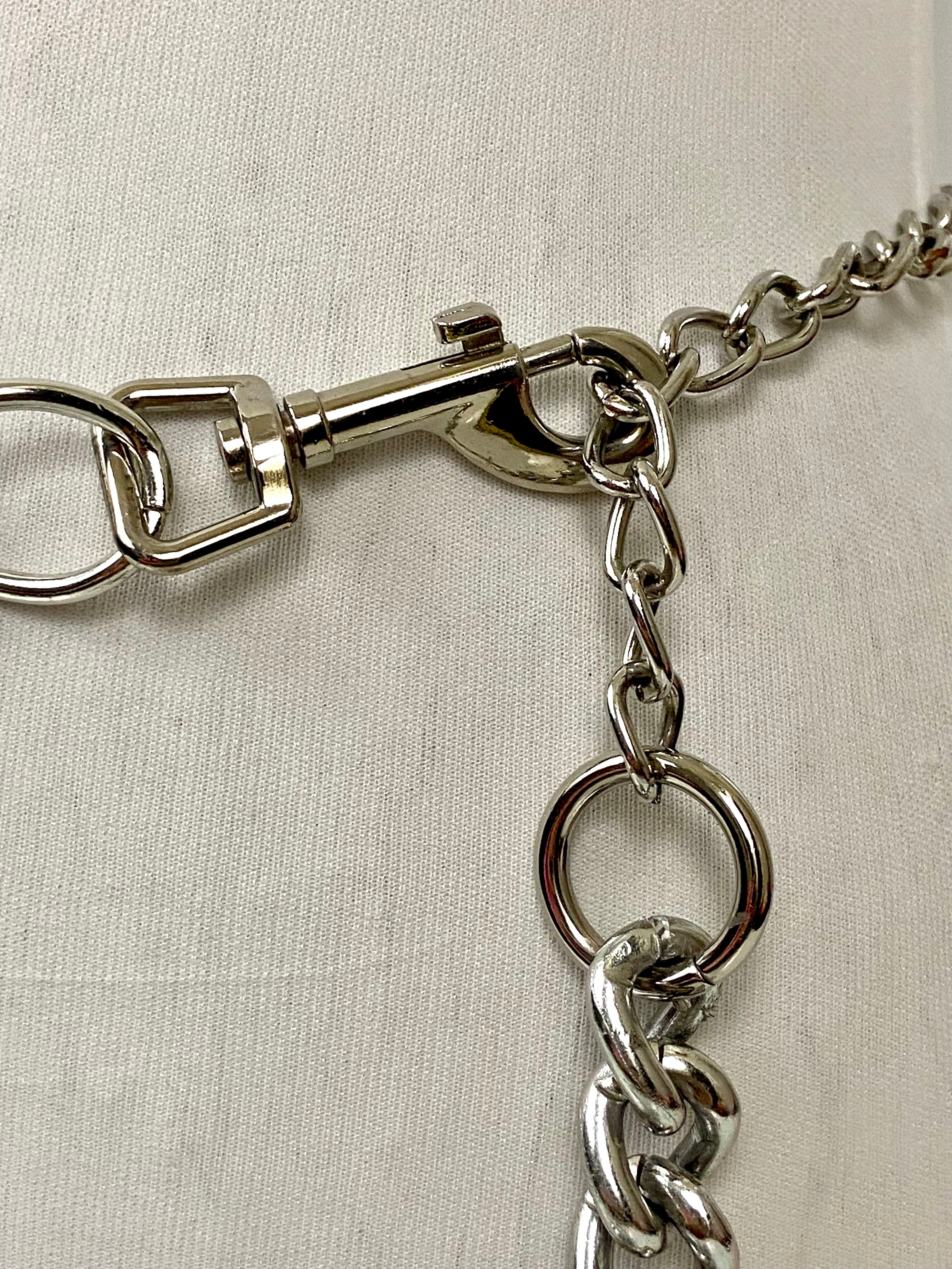 Gold & silver waist chain belt