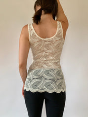 Y2K Lace Tank (M)