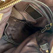 Vintage Brown Suede Coach Bag