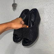 2000s Rhinestone Bling Platform Wedges (8)