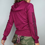 Hysteric Glamour Pink Glitter Hoodie (M/L)