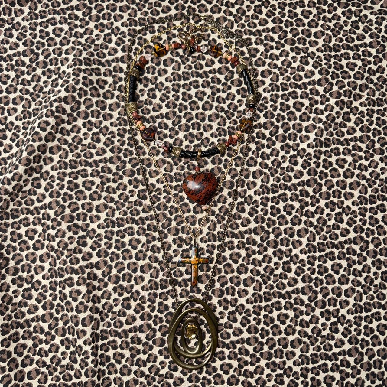 Multi-Layered Vintage Boho Necklace Stack