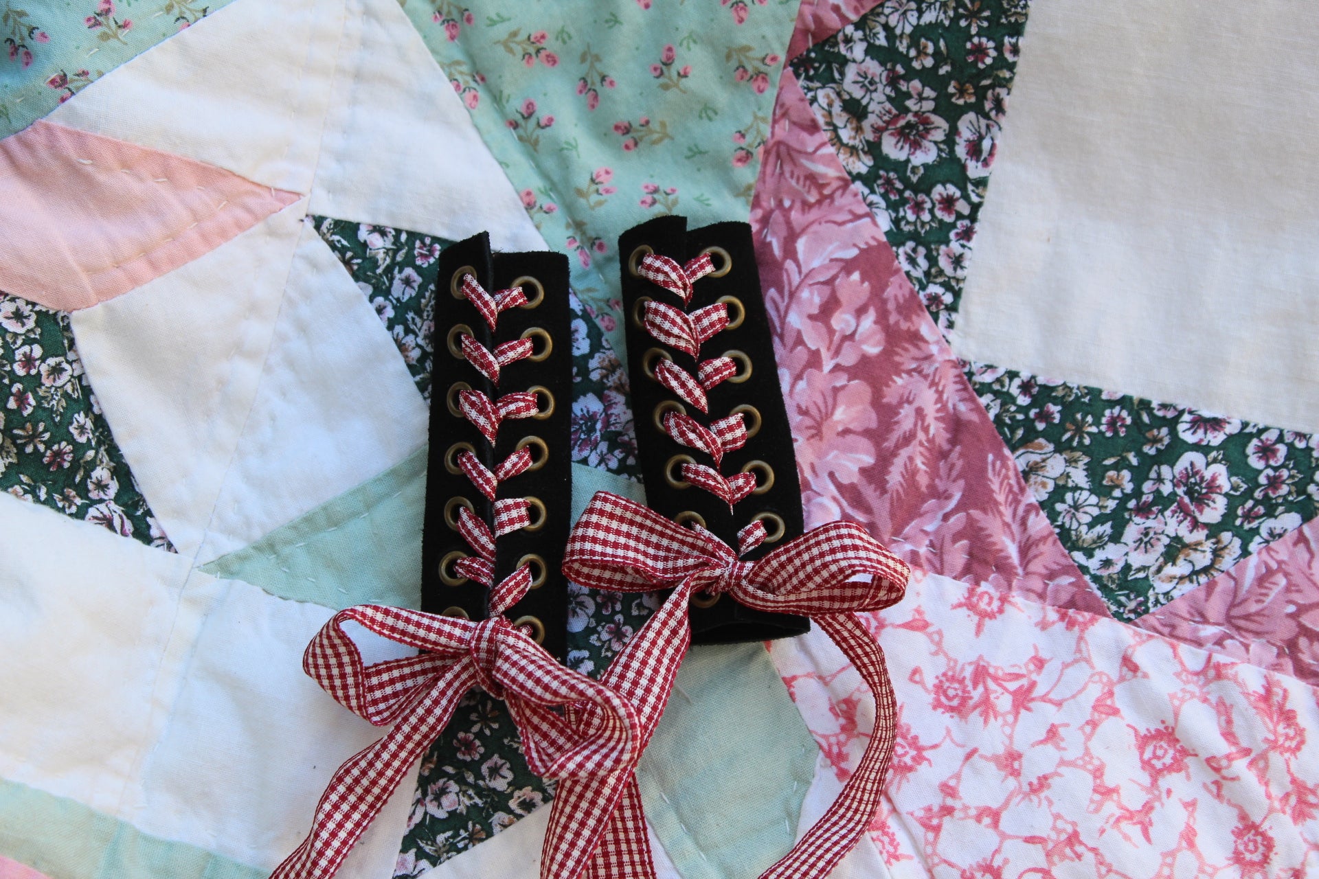 Leather Pigtail Hair Wraps