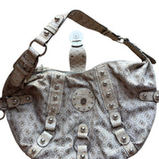 Y2K TAN GUESS HOBO BAG