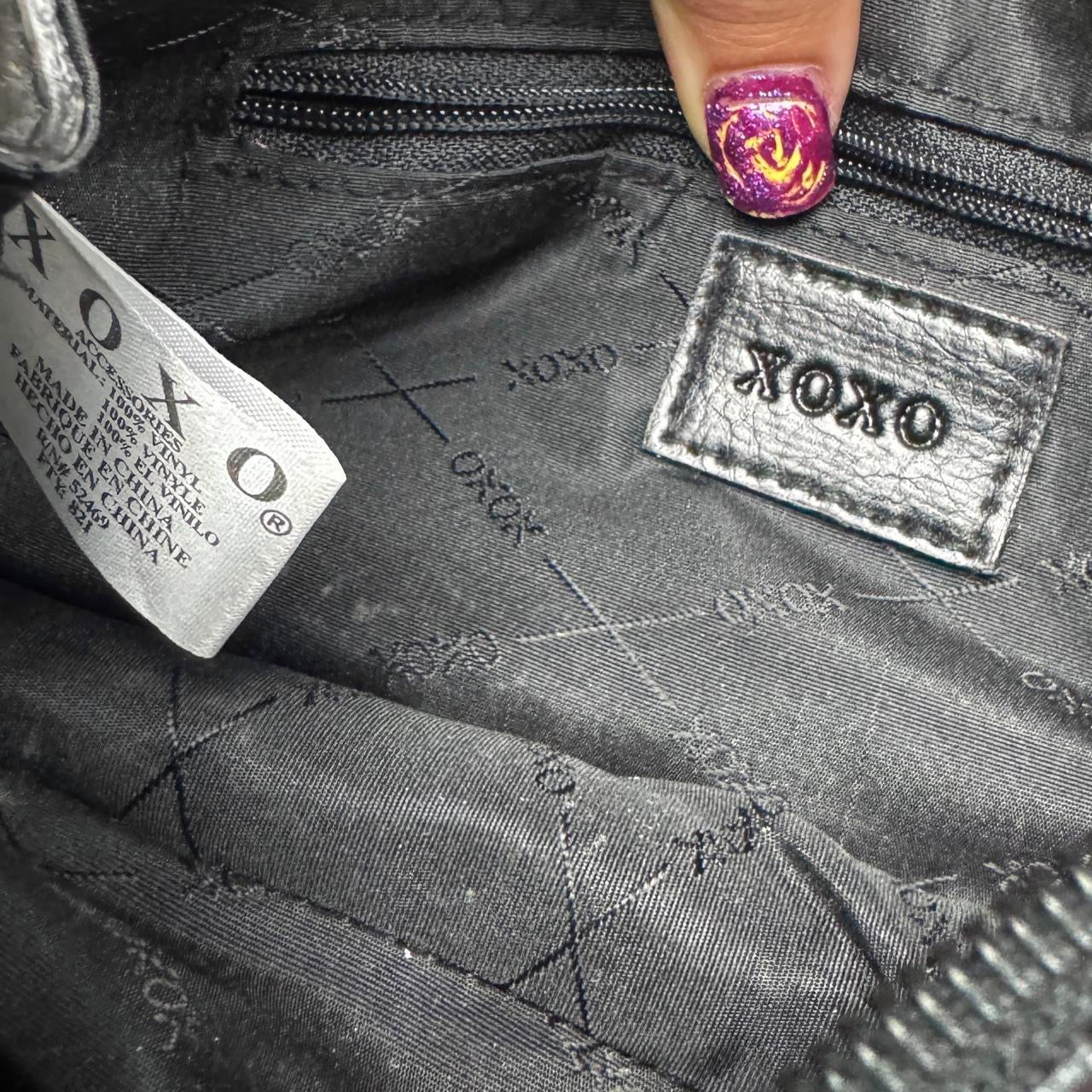 XOXO Patent Leather Baguette Bag