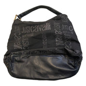 Cavalli Lace up Slouch Hand Bag