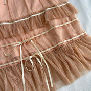 Vintage Galliano Pink Babydoll Dress (M)