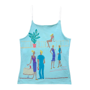 2000s Teal Tank Top (M/L)