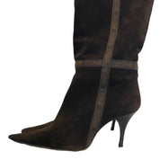 Vintage Just Cavalli Slouch Suede Knee High Stiletto Boots (US 8.5/9)