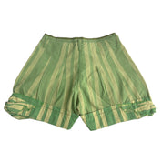 MFG Green Striped Shorts (XS/S)