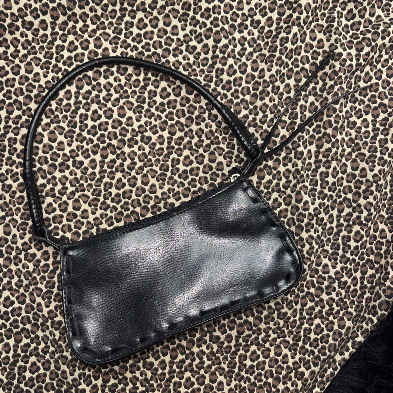 XOXO Patent Leather Baguette Bag
