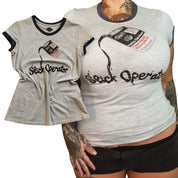 2017 Harley ringer baby tee (M)