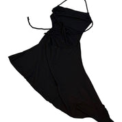 Y2K f21 open halter dress (S/M)