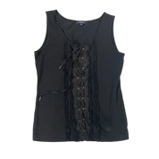 Vintage Burberry Gothic Ruffle Vest (M)