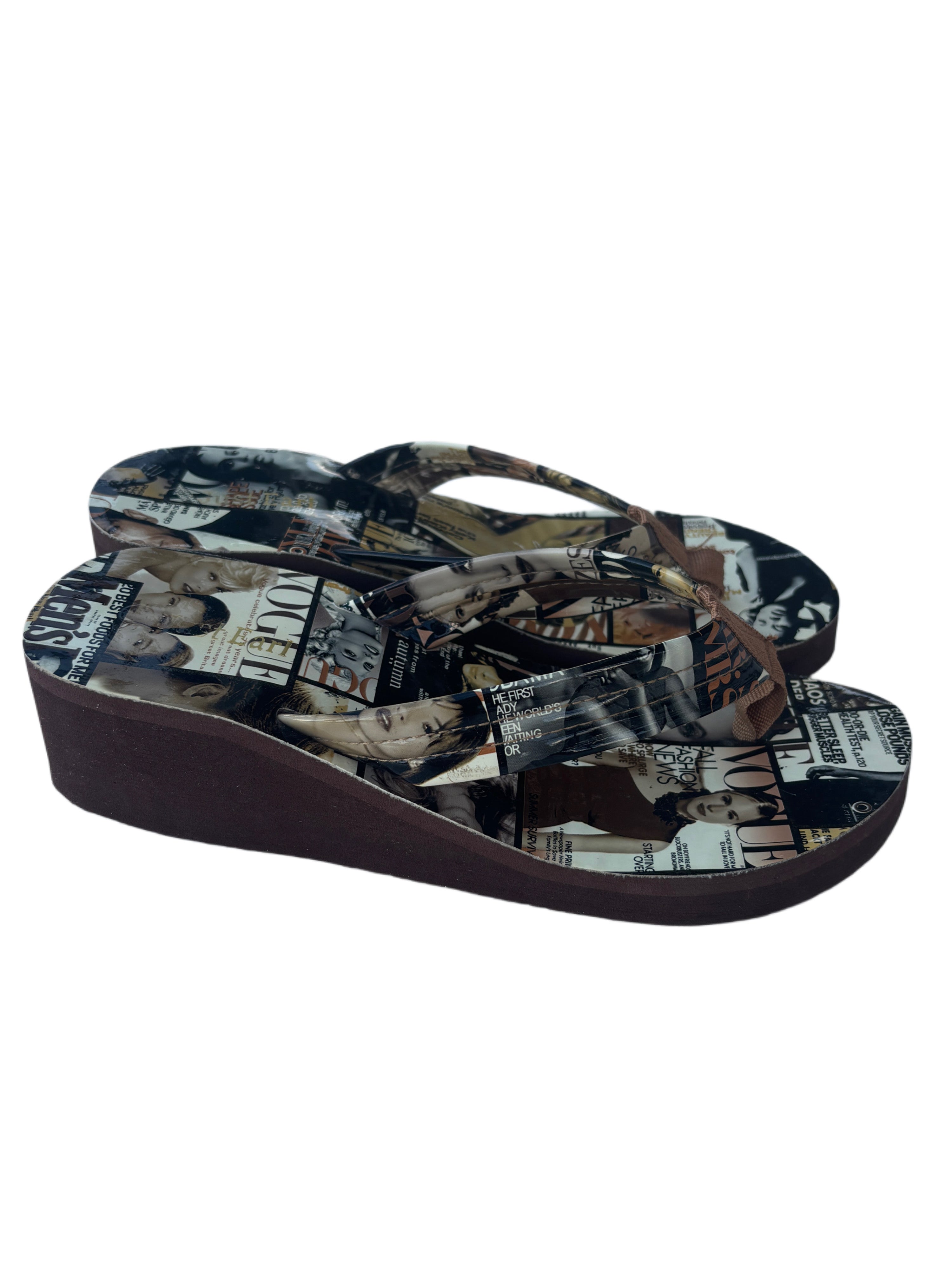 y2k Vogue thong sandals