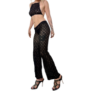 Sheer Crochet Halter Set (XS/S)