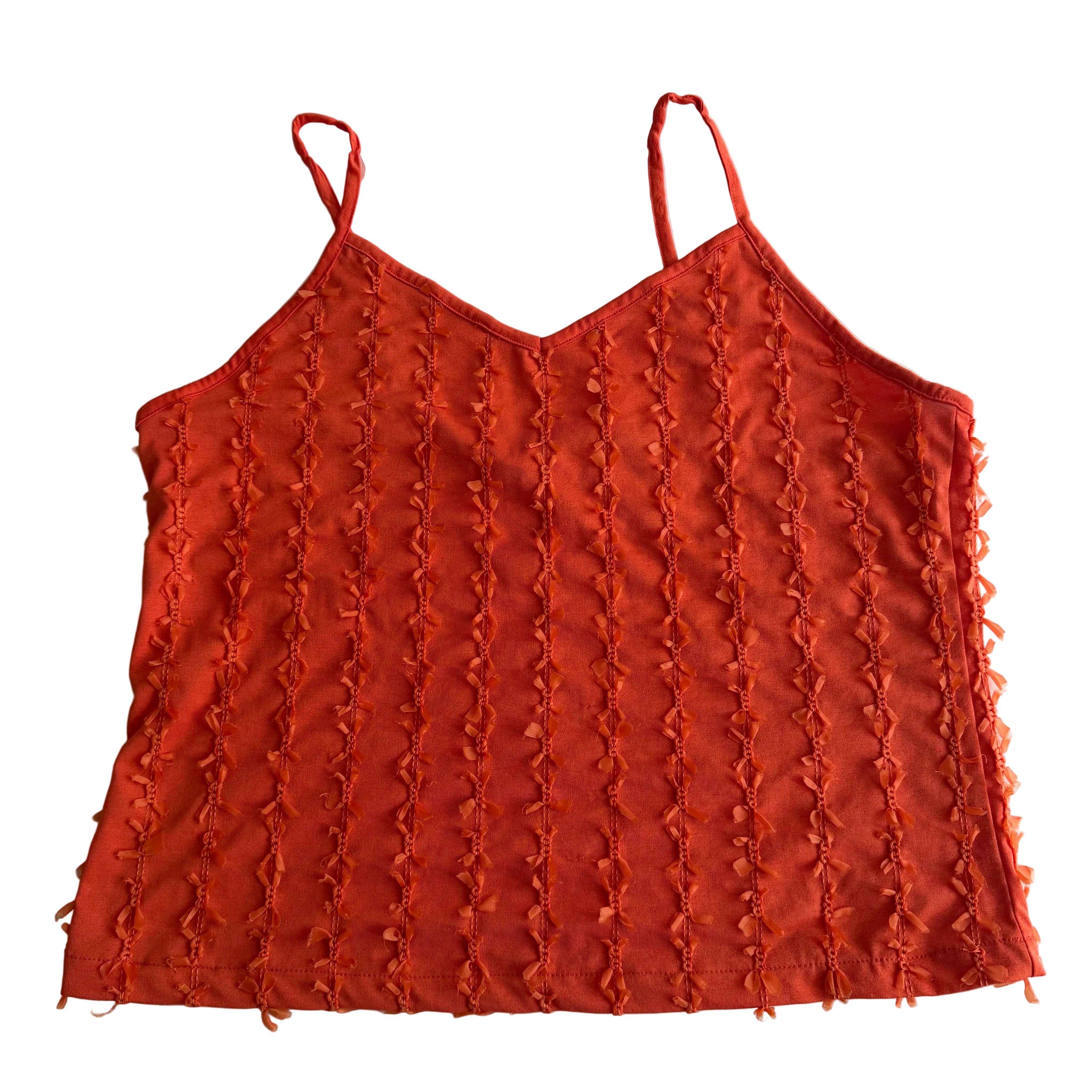Orange Y2K Tank (L/XL)