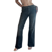 7 For All Mankind Low Rise Flares (M/L)