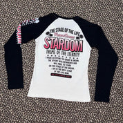 J-Fashion “Stardom” Embellished Graphic Long Sleeve (M)