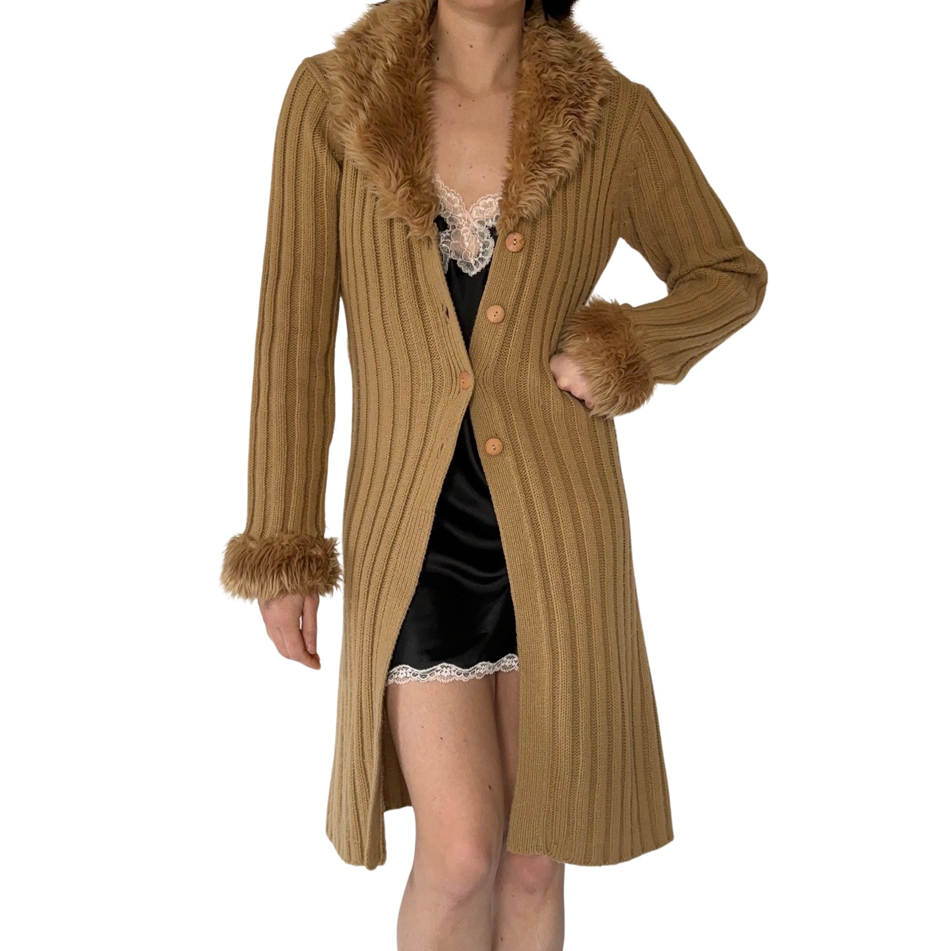 Y2K Penny Lane Cardigan (M)