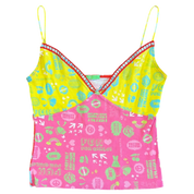 Neon Symbol Collage Tank (XS)