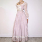 70s GUNNE SAX Romantic Corset Gown (XS)