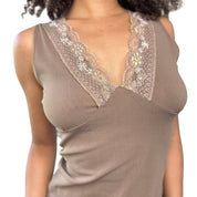 Vintage Italian Mesh Cami Top (S/M)