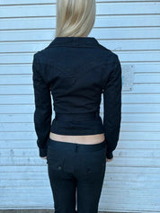 Vintage Diesel Gothic Collared Jacket with Buttons (XS)
