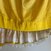 Vintage Yellow Ombre Mini Dress (S)