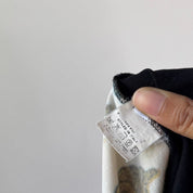 Vintage Baroque Tapestry Print Mesh Top (S)