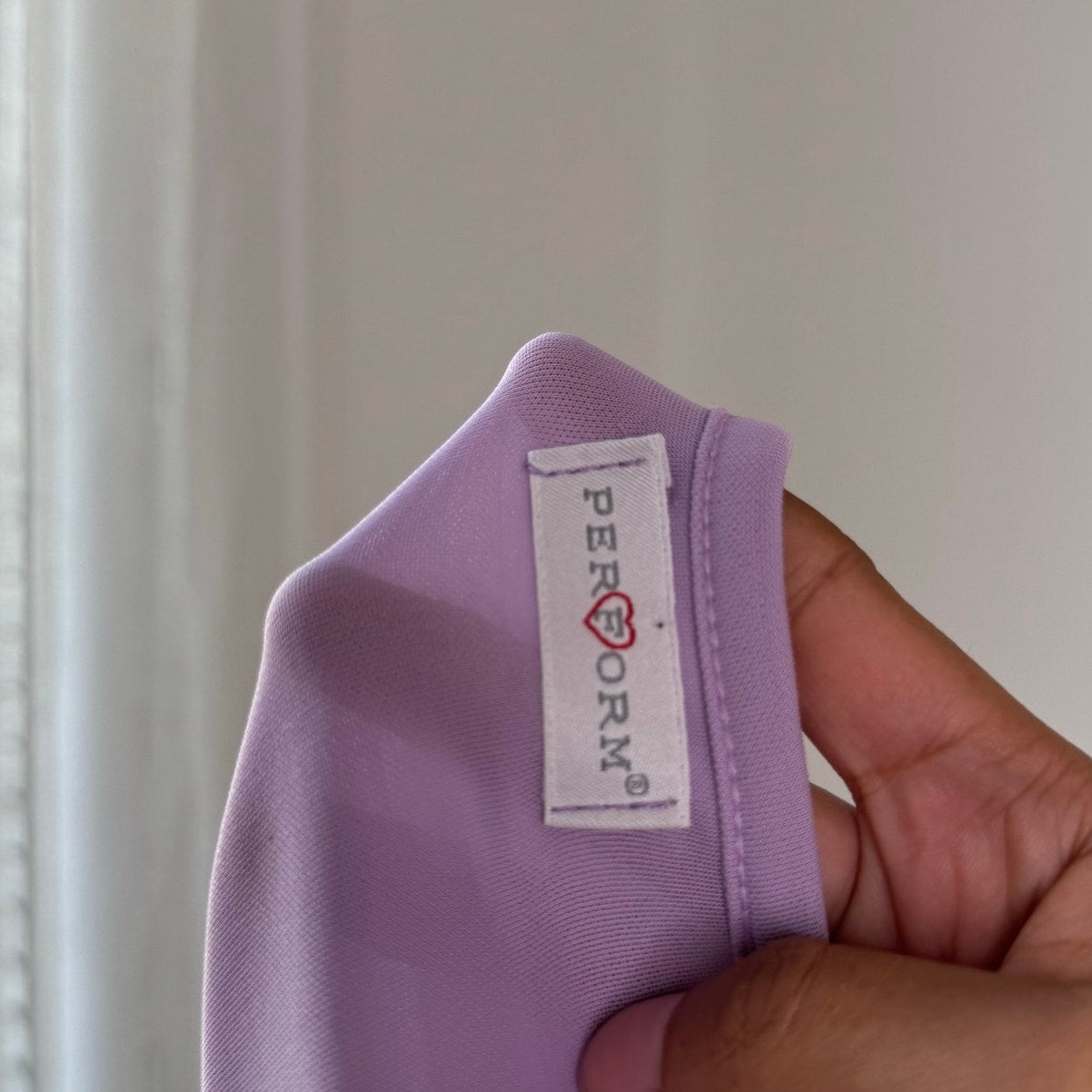 Vintage Italian Lilac Flared Sleeve Button Top (S)
