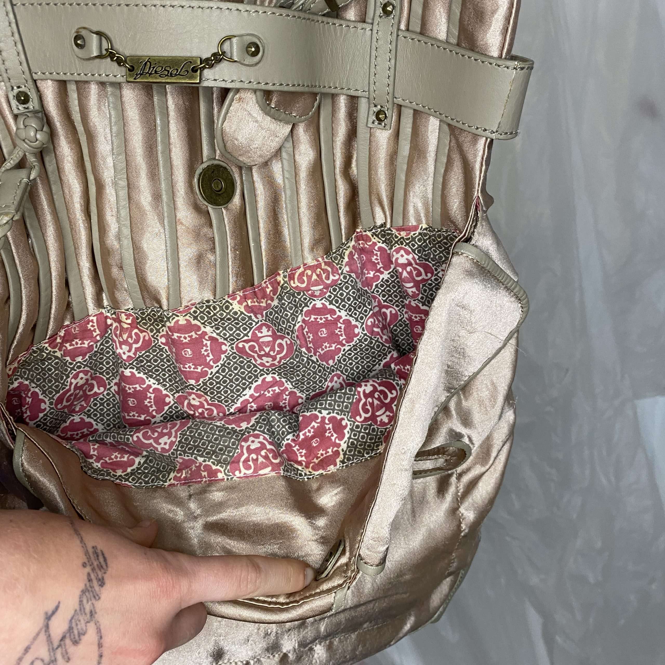 Vintage Diesel Utility Shoulder Bag