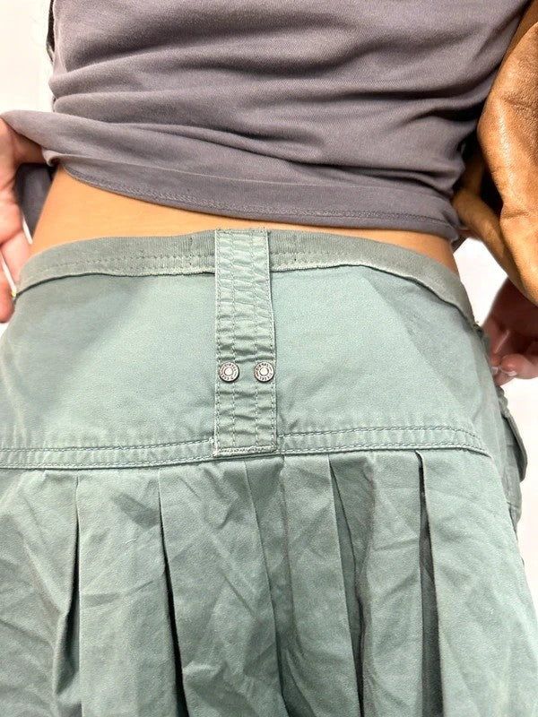 Vintage 2000s Diesel Pleated Mini Skirt (M)