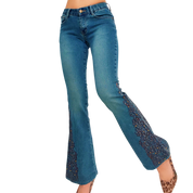 Vintage Embroidered Jeans (XS)