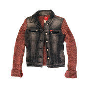 Miss Sixty Denim Knit Cardi Jacket (XS/S)