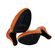 Miss Sixty Lace Up Leather Heels (7.5)