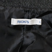 Y2K Dark Gray Waistcoat Vest (S)