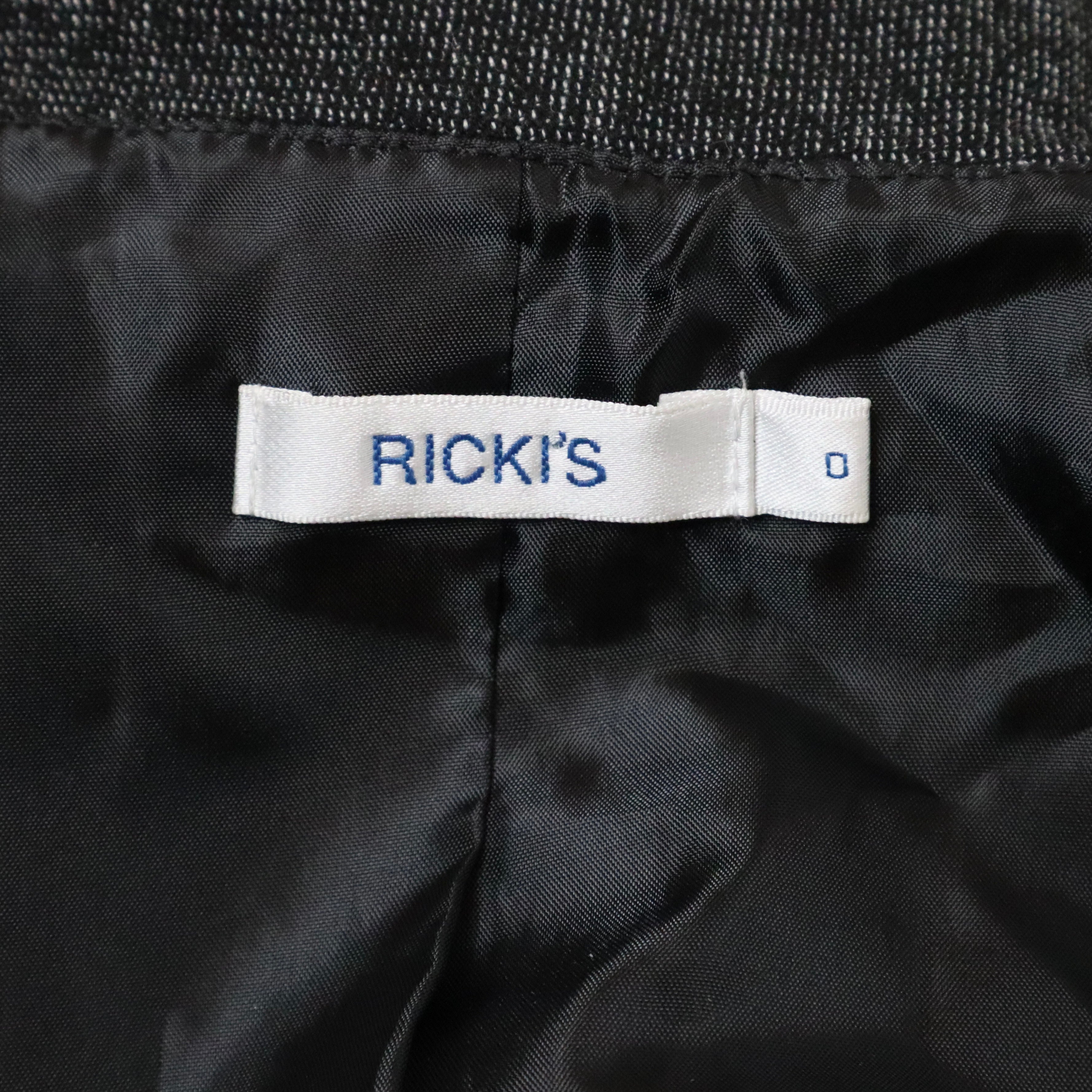 Y2K Dark Gray Waistcoat Vest (S)