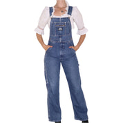 90s Ikeda Long Denim Overalls (S)