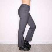 Y2K Gray Pinstripe Dress Pants (S)