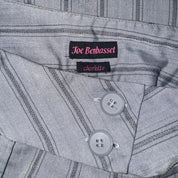 Early 2000s Button Detail Pinstripe Flares (S)