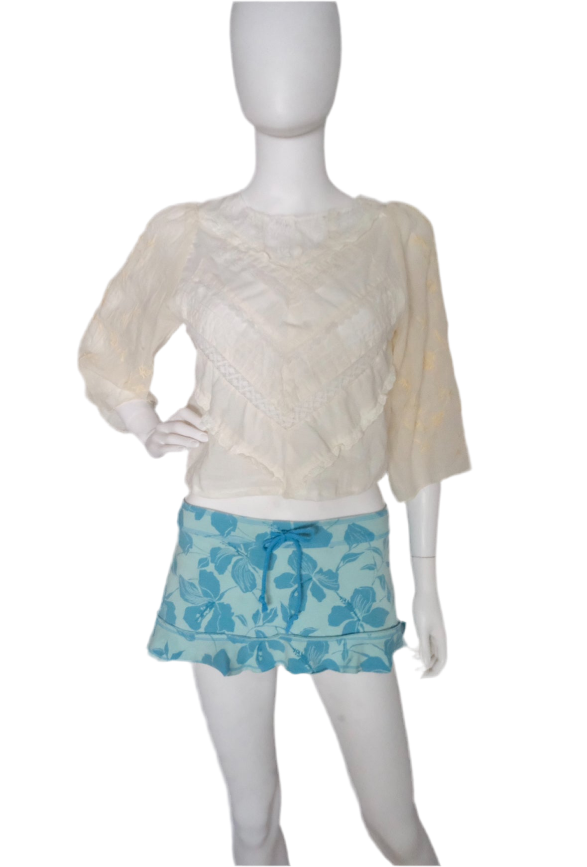 Lace Poet Blouse (S)