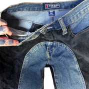 Y2K wide leg flare jeans (L)