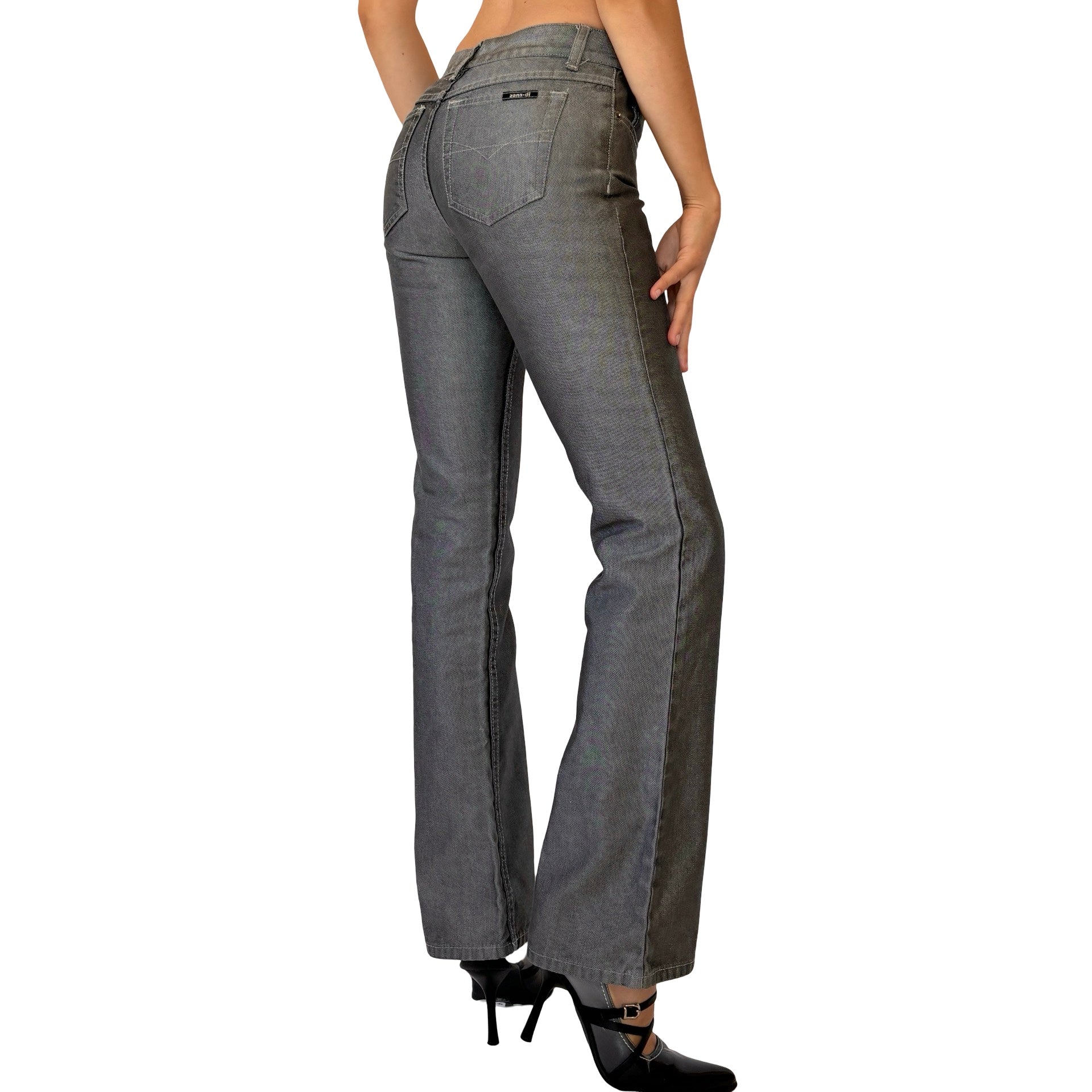 Zana Di Y2K Silver Flares (XXS)