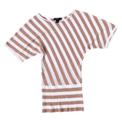 Slouchy Striped Mini Dress (XS/S)