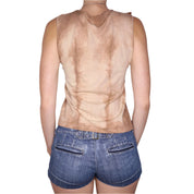Y2K Italian Brown Tie Dye Tank Top (L)