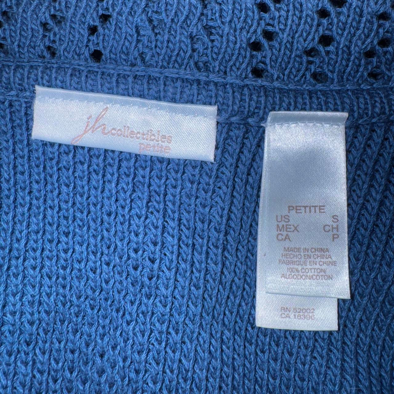 Buckle Detail Wrap Sweater (S/M)